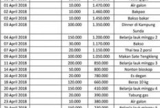 Tips Gampang Catat Rekap Tabungan Harian di Buku Besar, Bikin Catatan Keuangan Makin Rinci 
