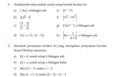 Kumpulan Soal PTS Matematika Kelas 10 Semester 2 PDF, Pelajari Banyak Soal Agar Cepat Paham!