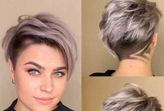 Model Rambut Wanita Tomboy Wajah Bulat, Mulai Pixie Cut hingga Side-Swept Bangs