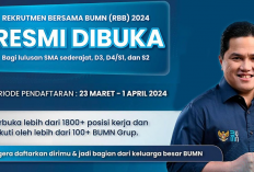 Cek Jumlah Posisi Rekrutmen Bersama BUMN 2024 dan Link Pendaftaran , Cek Syarat dan Jadwal Lengkapnya Disini!