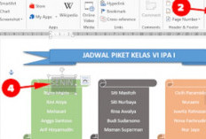 Cara Buat Jadwal Piket Kelas Dengan Microsoft Word, Ikuti Langkah Mudahnya Ya!