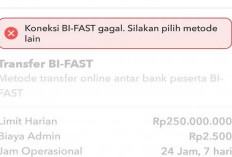 Error Terus! BI-FAST Kembali Mengalami Gangguan Hari Ini 22-23 Februari 2024, Pengguna Keluhkan Transaksi Terhambat