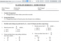 Download Kumpulan Soal PDF Matematika Kelas 5 SD MI, Sudah Tersedia Kunci Jawaban!