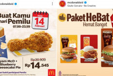 Dapatkan Sekarang! Promo McDonald’s Hari Ini 16-17 Februari 2024 Spesial 2 Paket Prosperity Cuma Rp 80 Ribuan
