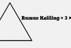 Rumus Keliling Segitiga Sama Sisi, Ada Dua Cara Mudah yang Bisa Kamu Gunakan