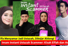 Nonton Drama Malaysia Imam Instant Ustazah Scammer (2023) Full Episode 1-9 Sub Indo, Identitas Effa yang Menyamar sebagai Ustadzah