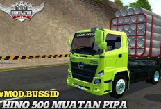 Link Download Mod Bussid Truck Hino 500 Muatan Berat Versi Terbaru GRATIS, Langsung Install Sekarang 