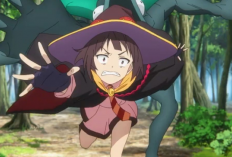 Spoiler Anime Kono Subarashii Sekai ni Bakuen wo! Episode 7 : Megumin Telah Meninggalkan Desa Scarlet Devil