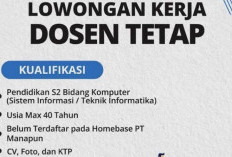 Lowongan Kerja dosen teknik informatika Jawa Barat 2023, Cermati Persyaratan yang Harus Dipenuhi