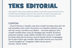 Contoh Soal Teks Editorial Kelas 12 SMA/MA Tahun 2023 Kurikulum Merdeka Pilihan Ganda Beserta Kunci Jawabannya