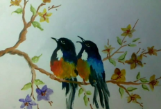 50+ Lukisan Kanvas Flora dan Fauna Keren dan Menarik, Bisa Jadi Ide Referensi Karya Kamu!