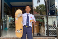 Inilah Sosok Davin Syauqi, Siswa SMP Malang Viral yang Lompati Tangga Gedung Sekolah dengan Skateboard