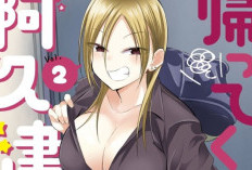 Sinopsis Manga Please Go Home, Akutsu-san! Kisah Seorang Pria Pendiam yang Didekati Wanita Nakal di Kelas