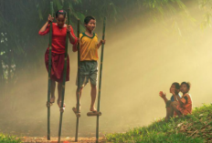 Cara Membuat Egrang dari Bambu dengan Mudah, Mainan Tradisional Populer Indonesia