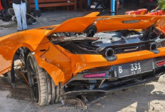 Youtuber Andra ST Kecelakaan, McLaren 720S Senilai Rp9M Miliknya Terbelah Dua Padahal Baru Beli 3 Bulan