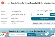 PROMO GAJIAN! Kumpulan Kode Voucher Shopee Hari Ini 1 Desember 2023 Banjir Promo Potongan Harga Sampai Rp200 Ribu
