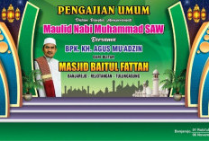 10 Desain Banner Pengajian yang Keren Banget, Bikin Audien Tertarik Datang!