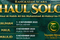 Jadwal Resmi! Rangkaian Acara Haul Solo - Habib Ali bin Muhammad Al-Habsyi, Puncak Tanggal 6 November 2023!