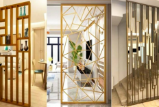 Inspirasi Sekat Tembok Ruang Tamu Modern, Bikin Ruangan Jadi Makin Cantik!