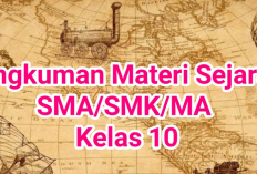 Daftar Materi Sejarah Indonesia SMA/MA Kelas 10 Semester 2 Kurikulum Merdeka