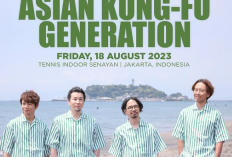 Asian Kung-Fu Generation Siap Konser di Jakarta 18 Agustus 2023 Mendatang, Sudah Pesan Tiketnya?