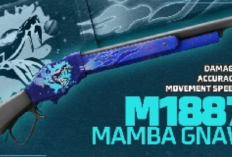 Cara Mendapatkan SG M1887 Mamba Free Fire Gratis dan Paling Mudah, Akurasi Menang Tinggi