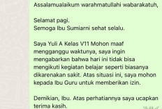 Kumpulan Surat Izin Tidak Masuk Sekolah Lewat WA, dengan Format Penulisan yang Baik dan Benar