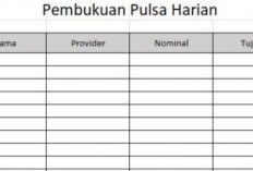 Download Contoh Buku Penjualan Pulsa Lengkap, Format Doc. Word/PDF