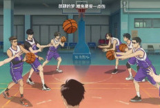 Nonton Anime Left Hand Layup Episode 9 Sub Indo, Tim Basket Jingbei Tetap Semangat!