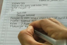 Kumpulan Contoh Surat Izin Tidak Masuk Sekolah Beserta Alasannya, Lengkap dan Mudah!