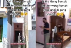 Rumah Unik Lebar 1 Meter yang Viral di Tiktok, Isi Dalamnya Bikin Melongo