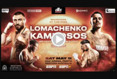 Link Live Streaming Nonton Pertandingan Lomachenko VS Kambosos, 112 Mei 2024 : Perebutkan Sabuk Juara Tinju Dunia IBF 