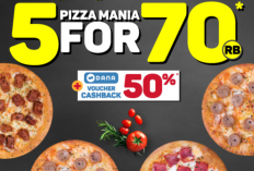 Kode Promo Domino's Pizza Januari 2023 Khusus Untuk Pengguna Aplikasi Dana, Diskon Gede-Gedean Bikin Ngiler