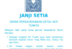 Janji Siswa PSHT (Hasta Brata PSHT), Simak dan Dalami Tata Caranya Agar Kamu Menjadi Warga yang Teladan
