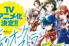 Sinopsis Anime Ao no Orchestra, Pertemuan Pemain Biola Dengan Karakter Berbeda di Sekolah!