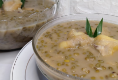 Resep dan Cara Buat Bubur Kacang Hijau Durian 10 Porsi, Masaknya Cuma 25 Menit Aja!