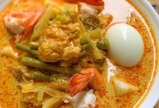 Resep Membuat Lontong Sayur Untuk 50 Porsi, Berasnya Berapa Kg? Takaran Pas Nggak Kurang!