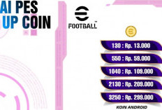 Paling Murah! Top Up efootball PES Mobile Disini, Dapatkan Promo Khusus Hari ini Bisa Diskon Hingga 50%