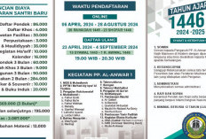 Rincian Biaya Masuk Pondok Pesantren Al Anwar Kediri Tahun Ajaran 2024-2025, Berikut Brosur Terbaru!