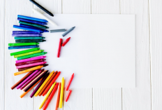 Kumpulan Contoh Gambar dengan Crayon yang Mudah Untuk Belajar Melukis Pemula