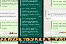 Cara Membuat Prank WA Disita Polisi Mudah Trend 2024, 'Nomor Ini untuk Sementara Dilarang dari WhatsApp'