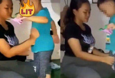 Vidéo La Mère D'un Enfant En Chemise Bleue En Indonésie, Commettant Des Péchés Devant La Caméra Pour 15 Millions D'argent
