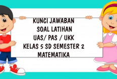 Unduh Soal UAS/PAS Matematika SD Kelas 5 Semester 2, Lengkap Tema 6,7,8,9 Terbaru!