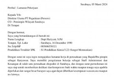 Kumpulan Contoh Surat Lamaran Pekerjaan BUMN Tahun 2023, Jangan Asal Tulis! Cek Contohnya Disini