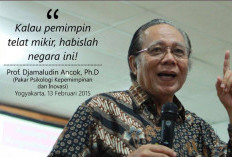 Innalillahi, Prof Djamaluddin Ancok Guru Besar Psikologi UGM Meninggal Dunia! Banyak Ungkapan Belasungkawa di Media Sosial