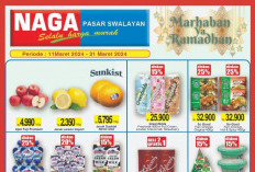 Katalog Promo NAGA SWALAYAN Terbaru 23-31 Maret 2024 JSM Lebaran Banjir Diskon Semua Produk, Cekidot