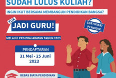 Pendaftaran PPG Prajabatan 2023 Gelombang 3, Cek Syarat Lengkapnya Ya!