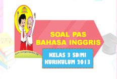 Download Kisi-kisi Soal UAS Bahasa Inggris SD/MI Kelas 3 Semester 2 Tahun 2023