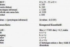 25 Contoh Soal Tes Potensi Akademik (TPA) Teknik Industri Tahun 2023/2024, Tepat Sasaran Kisi-kisi Terbaru