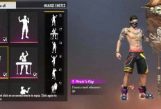 Mengibarkan Bendera Kemenangan Emote Pirate's Flag di Free Fire 2024, Cek Cara Untuk Mendapatkannya!